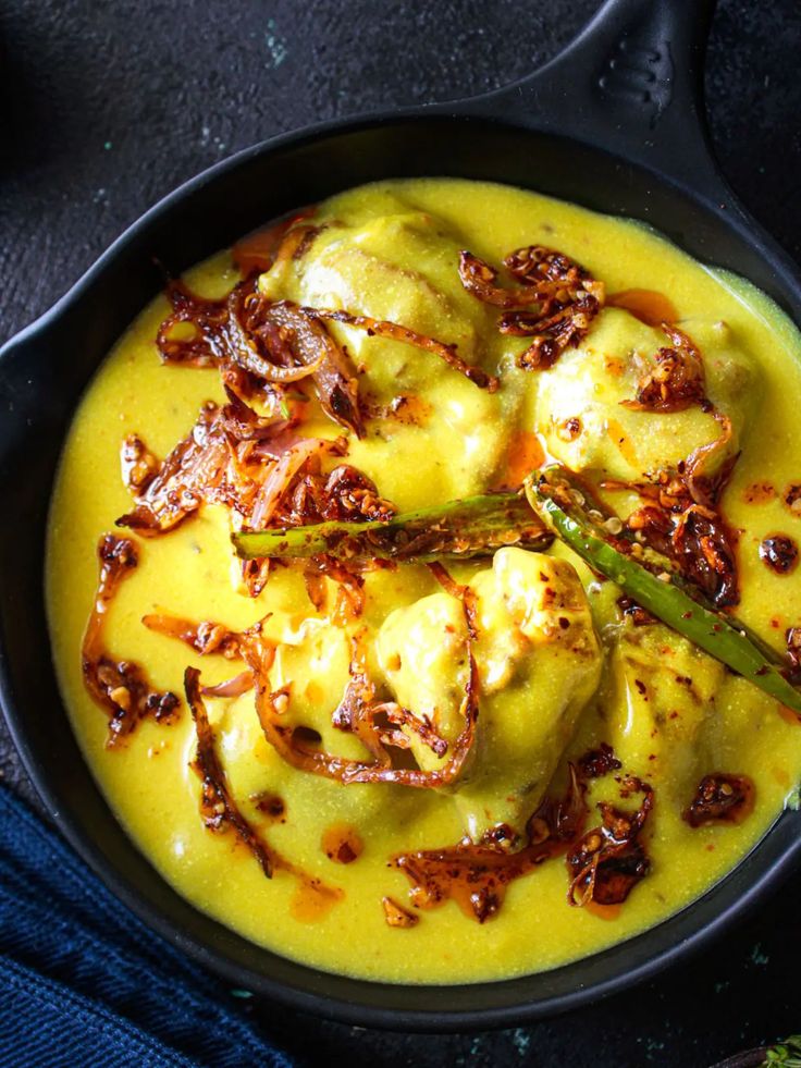 Kadhi Pakora with Methi
